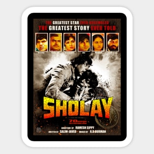 Sholay-End Scene Sticker